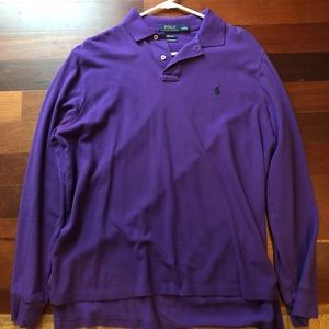 Long sleeve Ralph Lauren polo